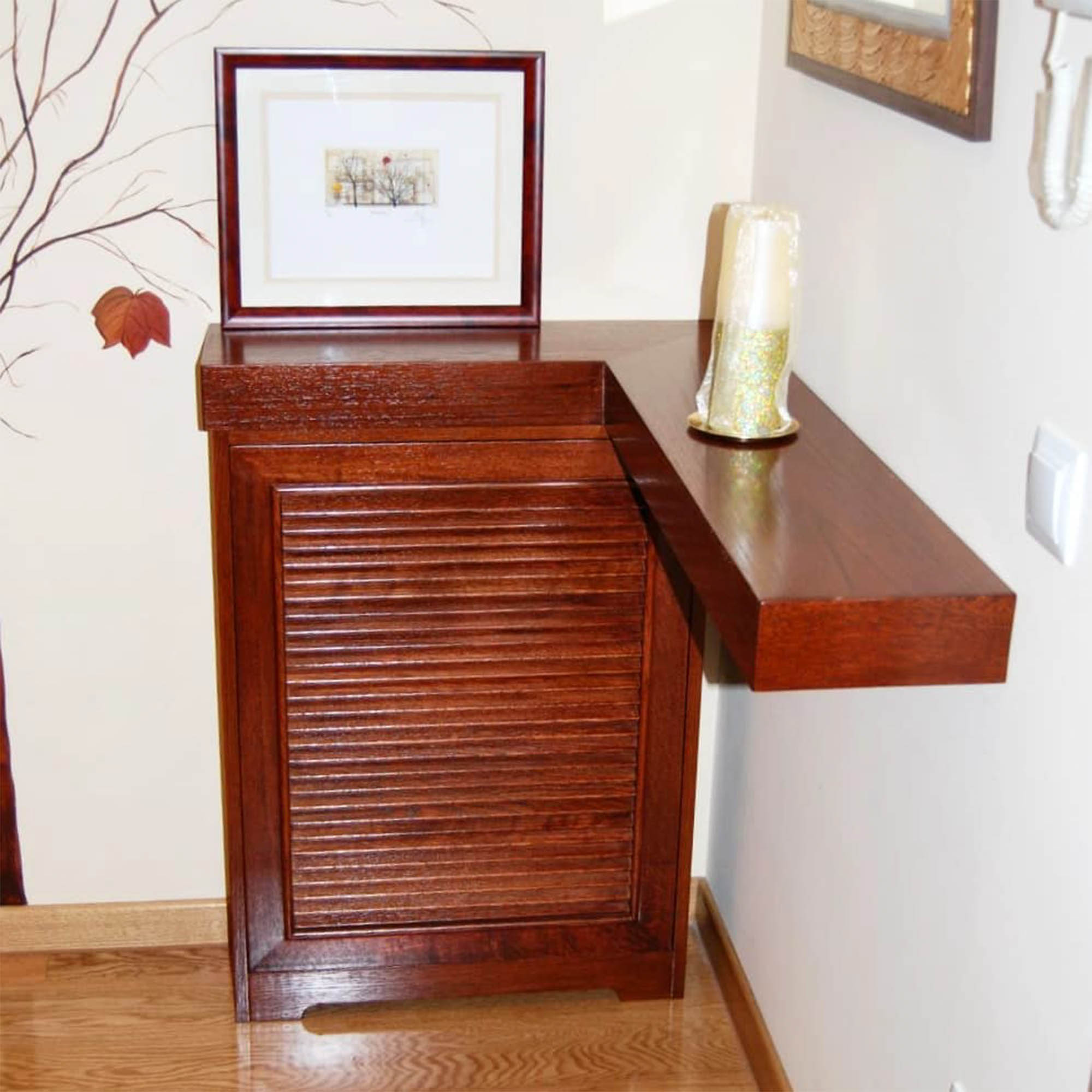 Cubre radiador de roble careba carpinteria