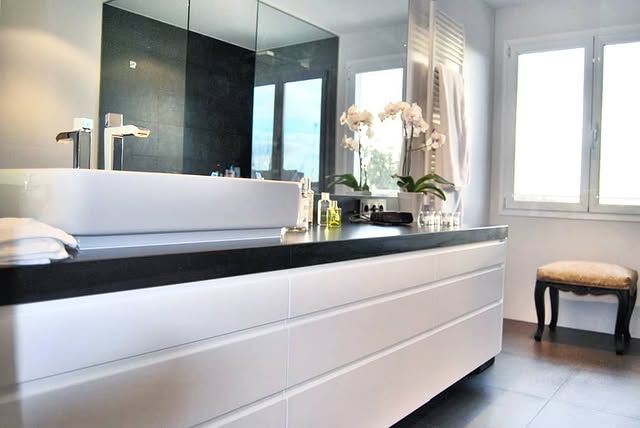 mueble de baño de madera carpinteria careba madrid