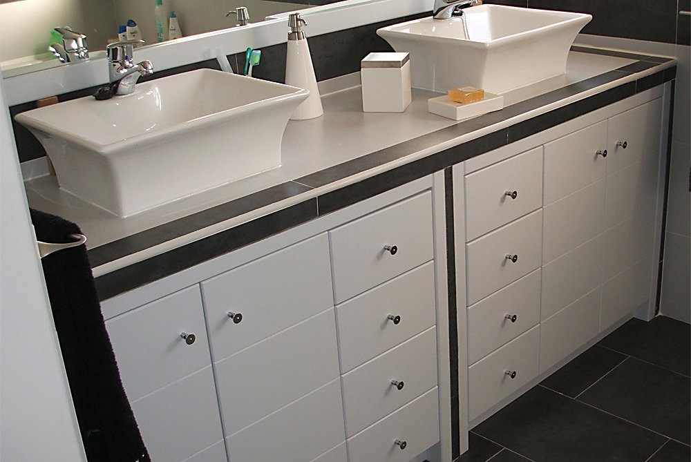 mueble de baño madera moderno las rozas